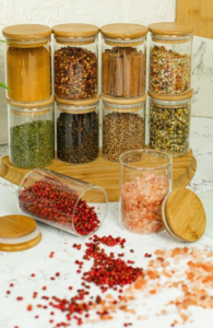 kit-dez-potes-redondos-em-vidro